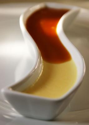 Eierlik&ouml;r Pudding Karamell Sauce