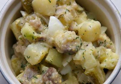 Fisch Hering Salat